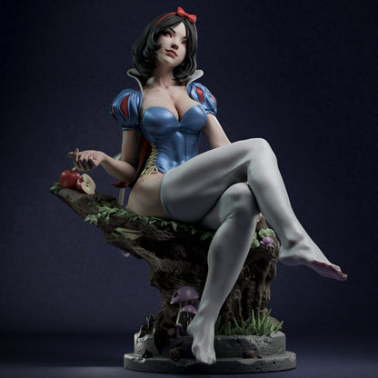 1:12 The Fairest of All | 3D Printed Resin Garage Kit Figure | CA 3D Studios