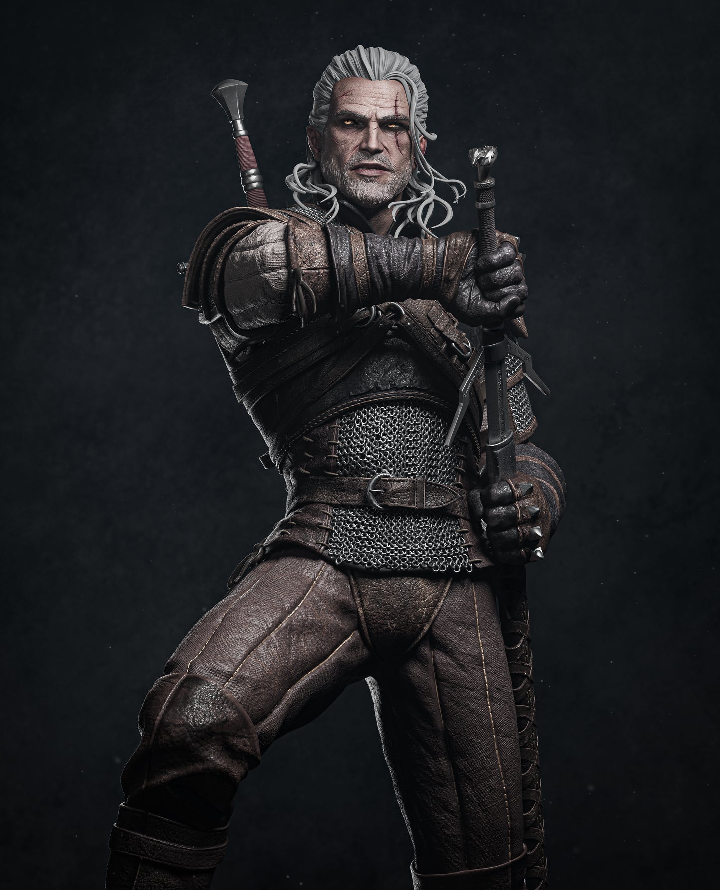 1:12 Veteran Monster Slayer | 3D Printed Resin Garage Kit Figure | CA 3D Studios