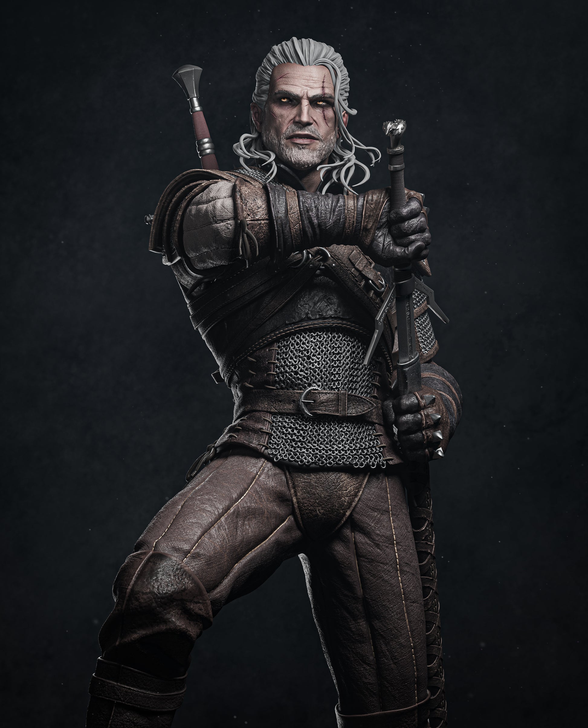 1:12 Veteran Monster Slayer | 3D Printed Resin Garage Kit Figure | CA 3D Studios