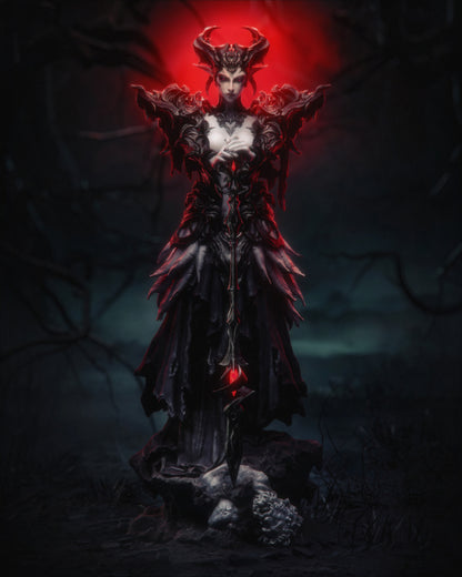 1:12 La Gran Matriarca del Inframundo | Figura en kit de resina impresa en 3D | CA 3D Studios
