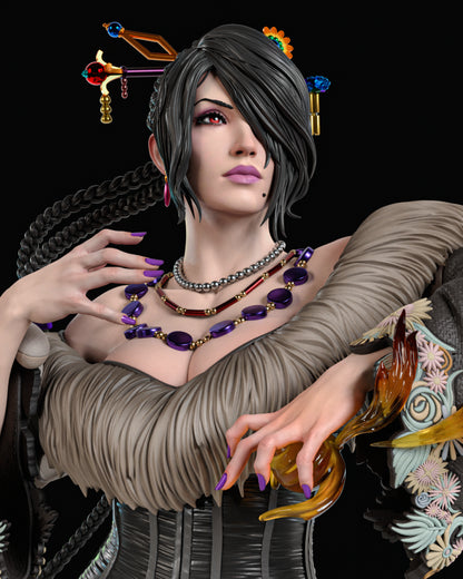 1:12 Elemental Sorceress | 3D Print Resin Garage Kit Figure | CA 3D Studios