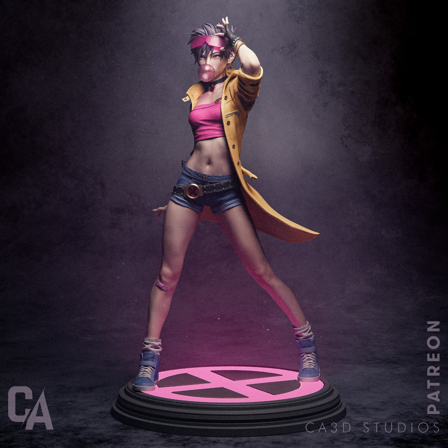 1:12 Jubilation X | 3D Printed Resin Garage Kit Figure | CA 3D Studios