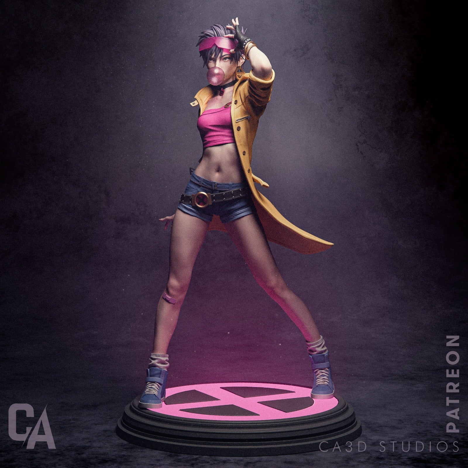 1:12 Jubilation X | 3D Printed Resin Garage Kit Figure | CA 3D Studios