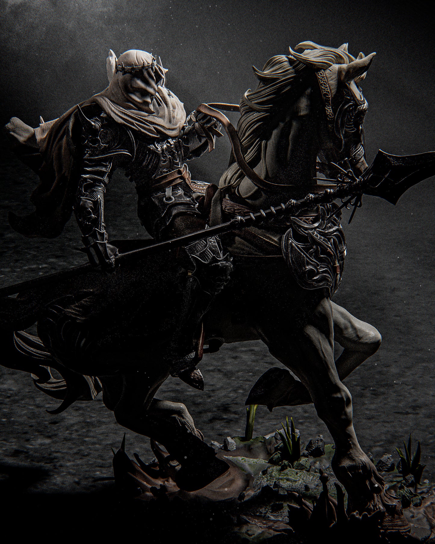 1:12 Knight Dareios | 3D Printed Resin Garage Kit Figure | CA 3D Studios