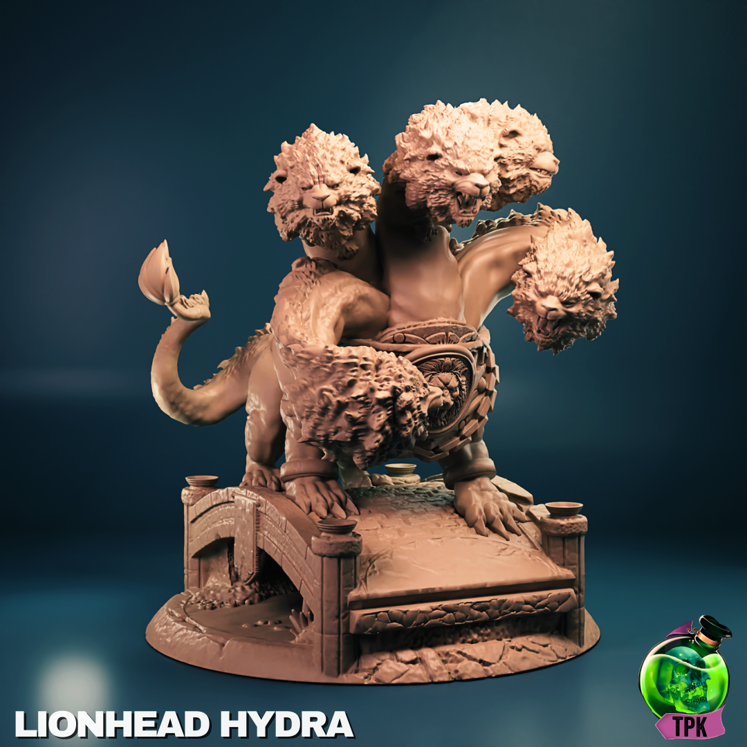 Lionhead Hydra | Tabletop Gaming Mini | TPKLab