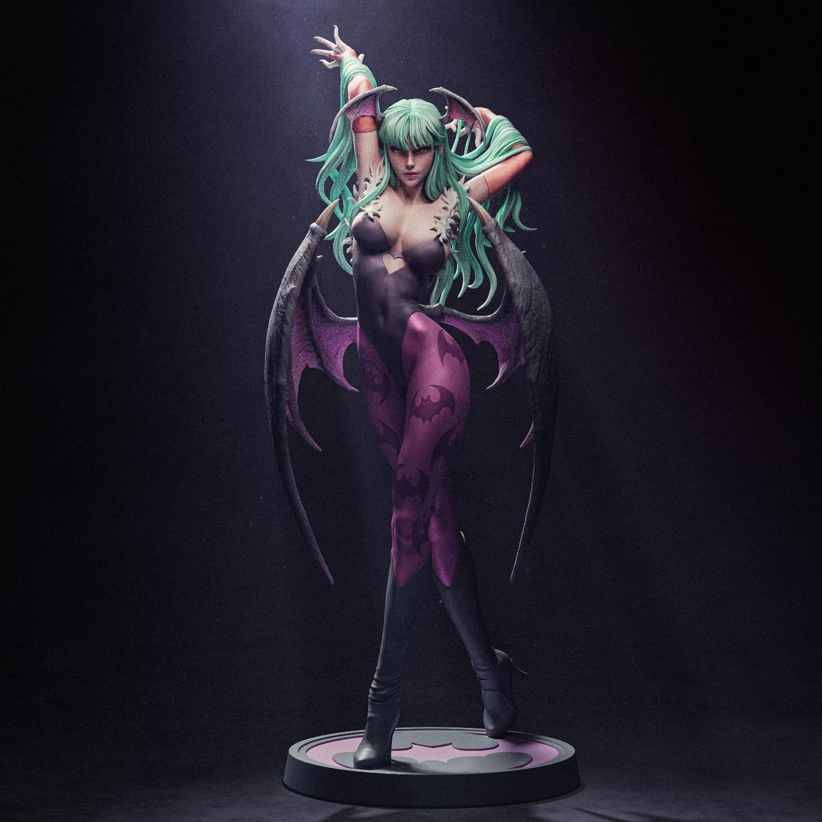 1:12 Succubus Ascendant | 3D Printed Resin Garage Kit Figure | CA 3D Studios
