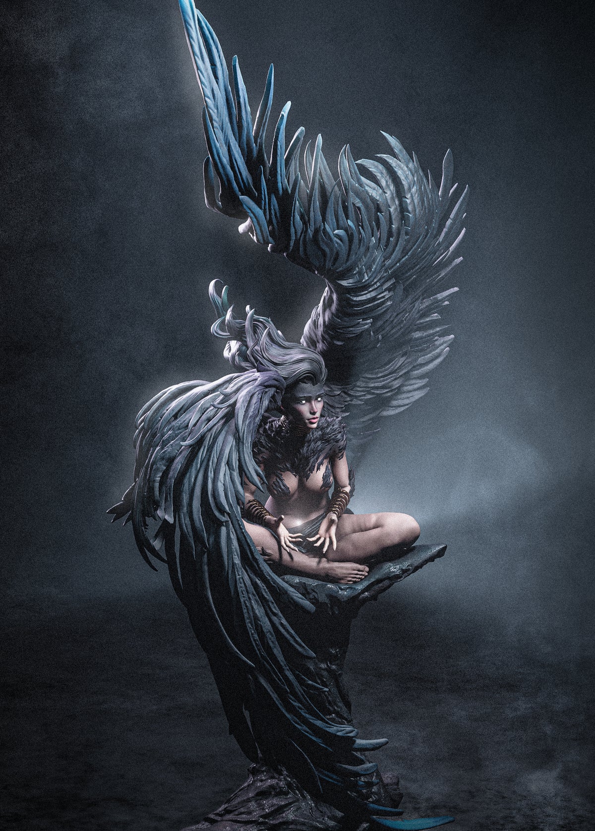 1:12 La Gran Matriarca del Inframundo | Figura en kit de resina impresa en 3D | CA 3D Studios