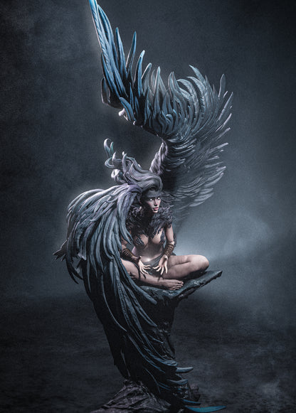 1:12 La Gran Matriarca del Inframundo | Figura en kit de resina impresa en 3D | CA 3D Studios