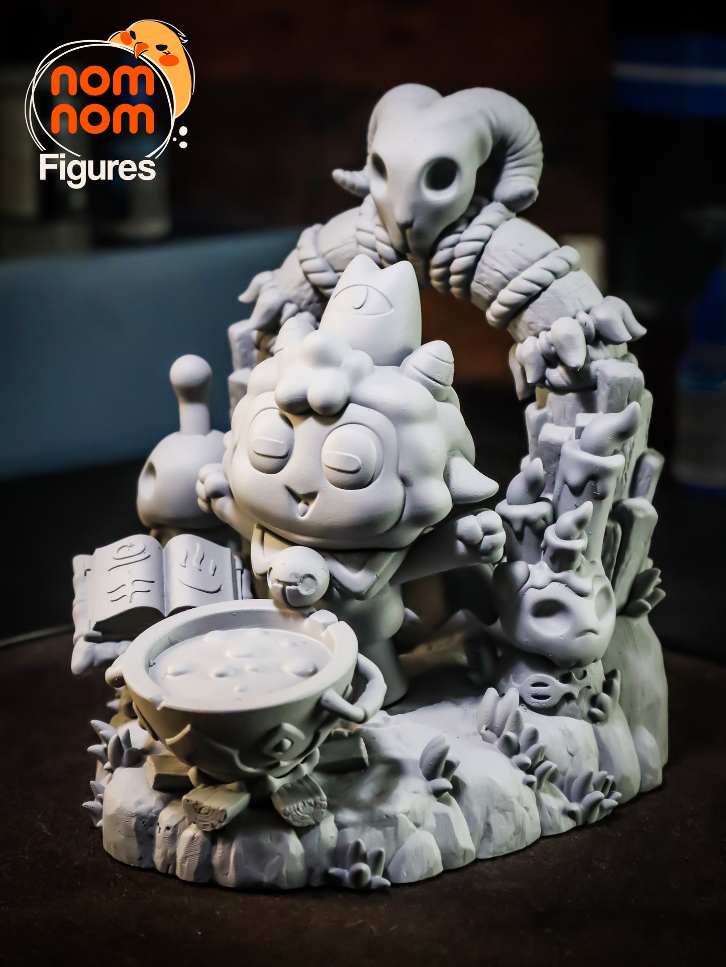 Possessed Lamb | Resin Garage Kit Sculpture Anime Video Game Fan Art Statue | Nomnom Figures - Tattles Told 3D