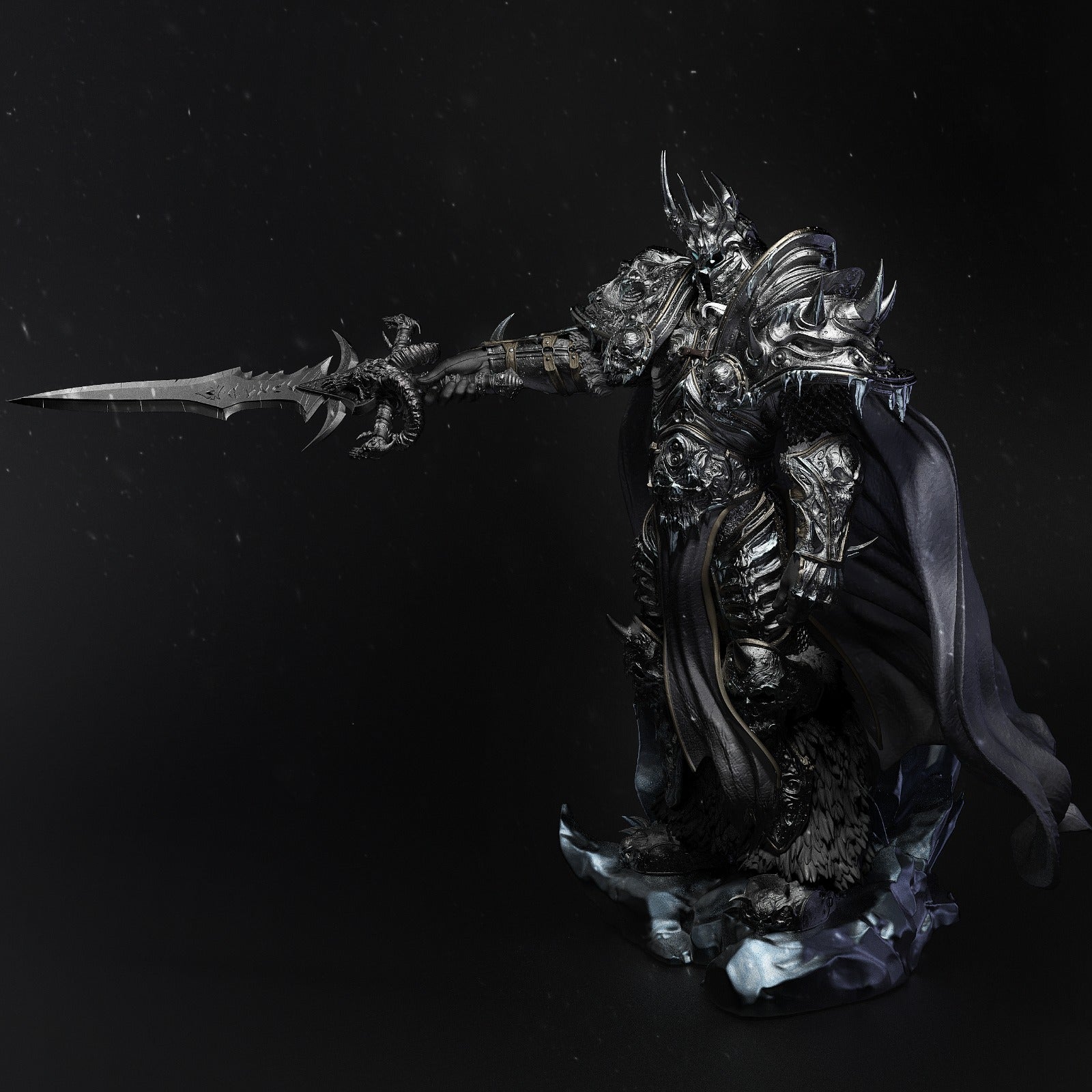 1:12 The Scourge Lord | 3D Printed Resin Garage Kit Figure | CA 3D Studios