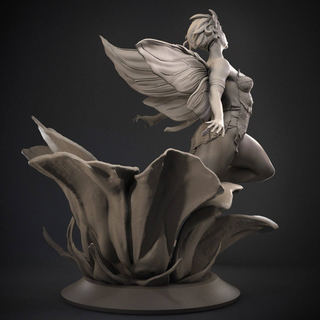 1:12 Feisty Fairy, Tinkerbell | 3D Printed Resin Garage Kit Figure | CA 3D Studios