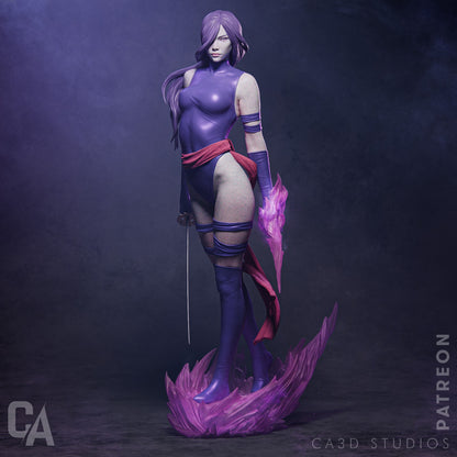 1:12 Psychic Assassin | 3D Printed Resin Garage Kit Figure | CA 3D Studios