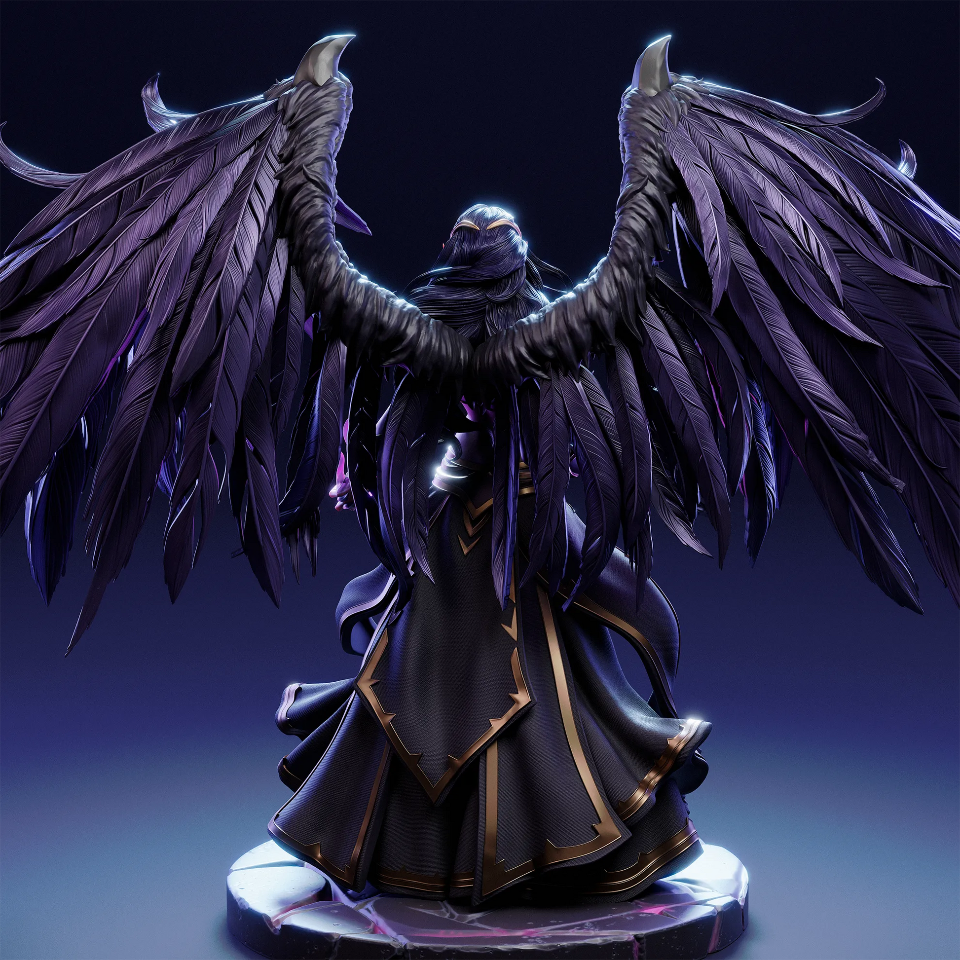 1:12 Fallen Grace | 3D Printed Resin Garage Kit Figure | CA 3D Studios