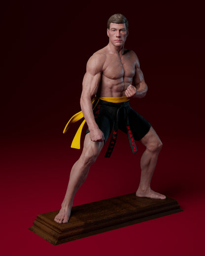 1:12 Underground Tournament Fighter | 3D Printed Resin Garage Kit Figure | CA 3D Studios