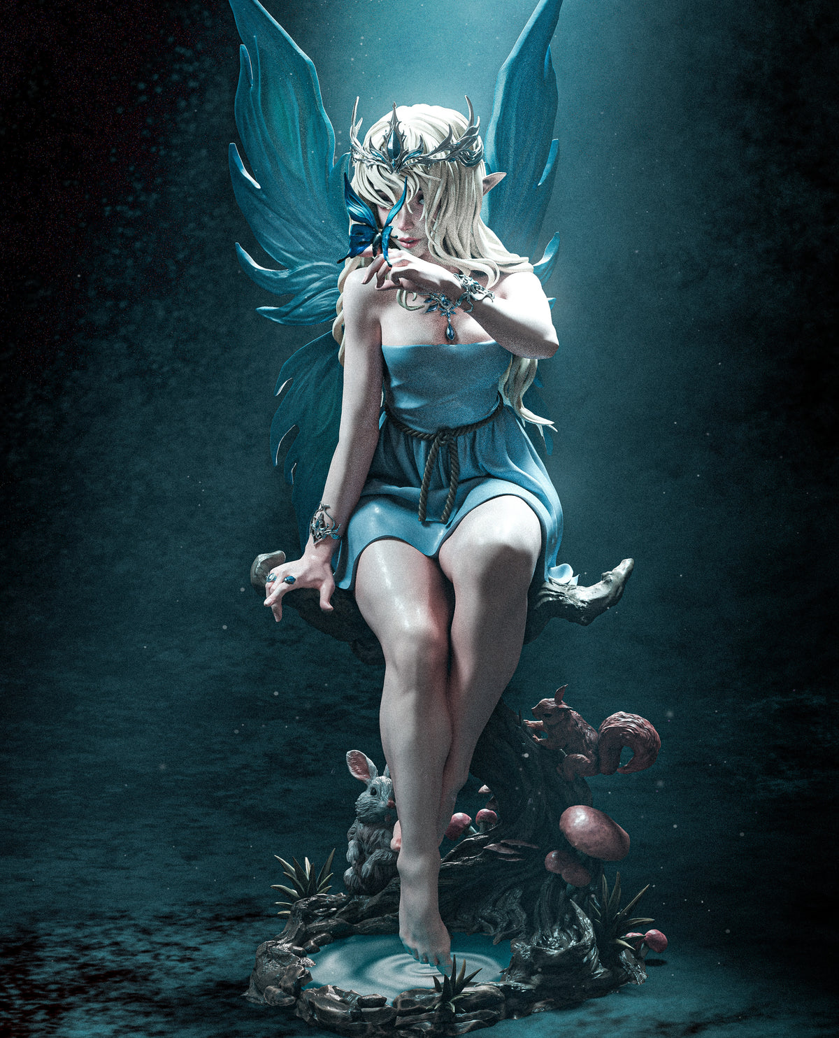 1:12 La Gran Matriarca del Inframundo | Figura en kit de resina impresa en 3D | CA 3D Studios