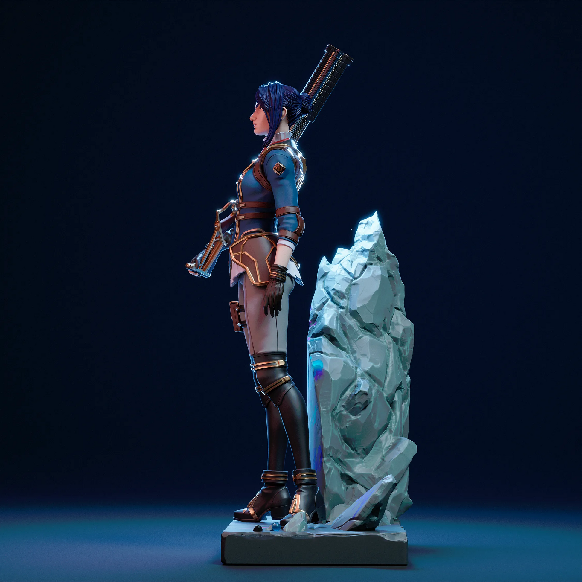 1:12 Hextech Marksman | Resin Garage Kit Figure Show Game Fan Art | CA 3D Studios