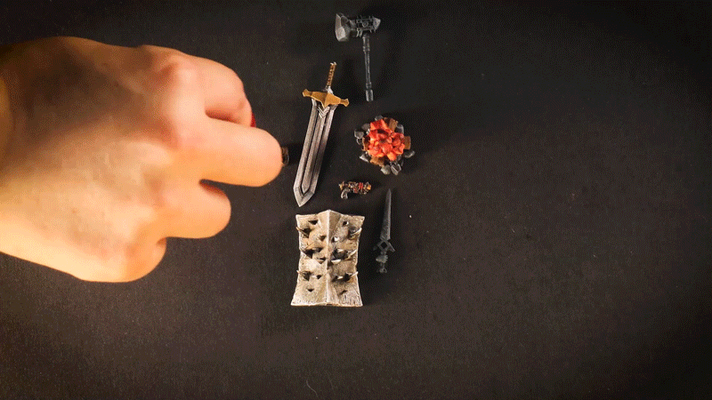 Endless Vault, Weapons, Items, Decor, Terrain | TTRPG Scatter Diorama Kitbashing Miniature | Cast n Play