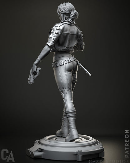 1:12 Cyber Hunter | Resin Garage Kit Figure Game Fan Art | CA 3D Studios