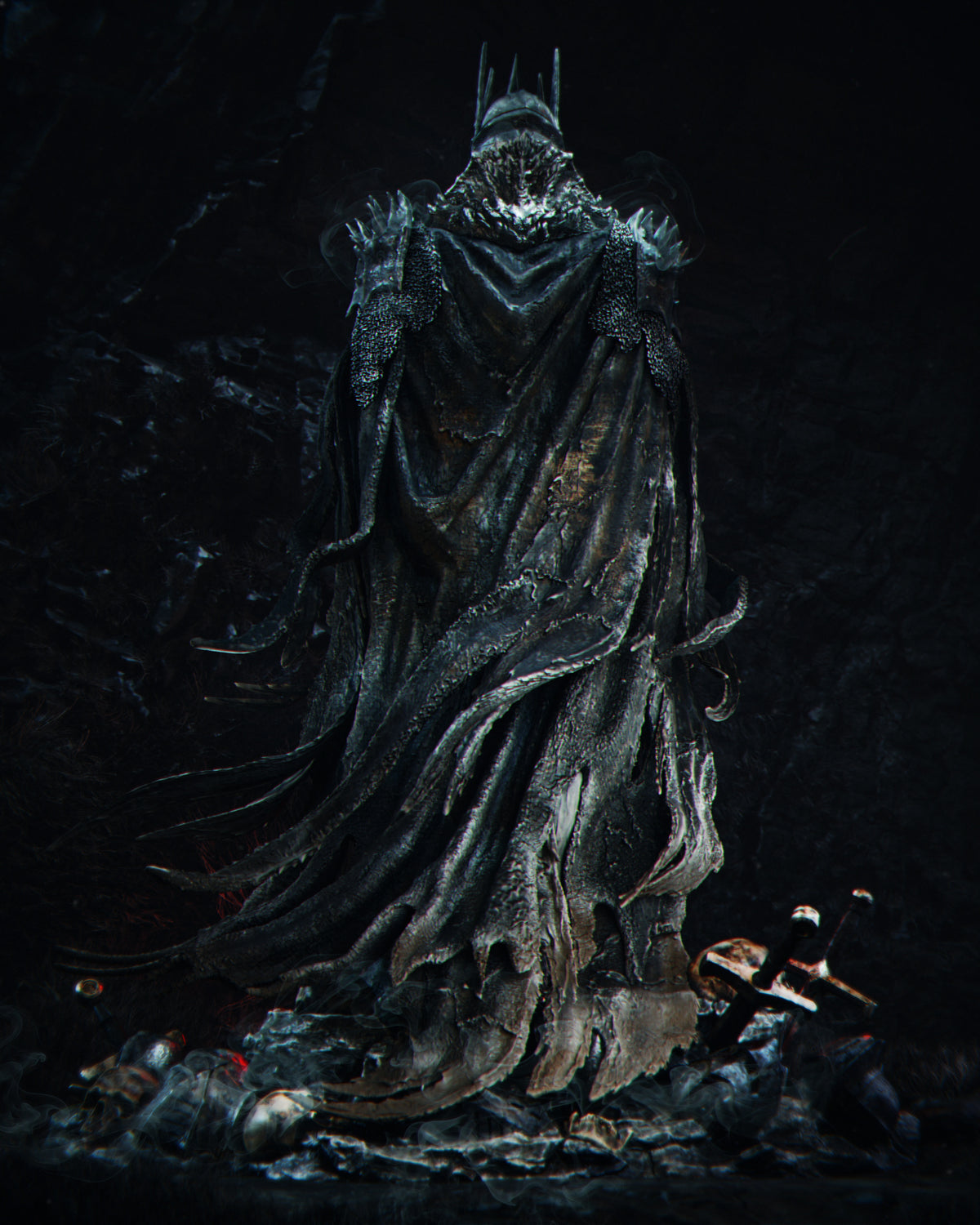 1:12 La Gran Matriarca del Inframundo | Figura en kit de resina impresa en 3D | CA 3D Studios