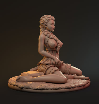 Slave | Pin Up Display Statue | Hardwitch Games