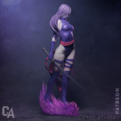 1:12 Psychic Assassin | 3D Printed Resin Garage Kit Figure | CA 3D Studios