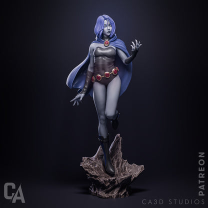 1:12 Shadow Sorceress | 3D Printed Resin Garage Kit Figure | CA 3D Studios
