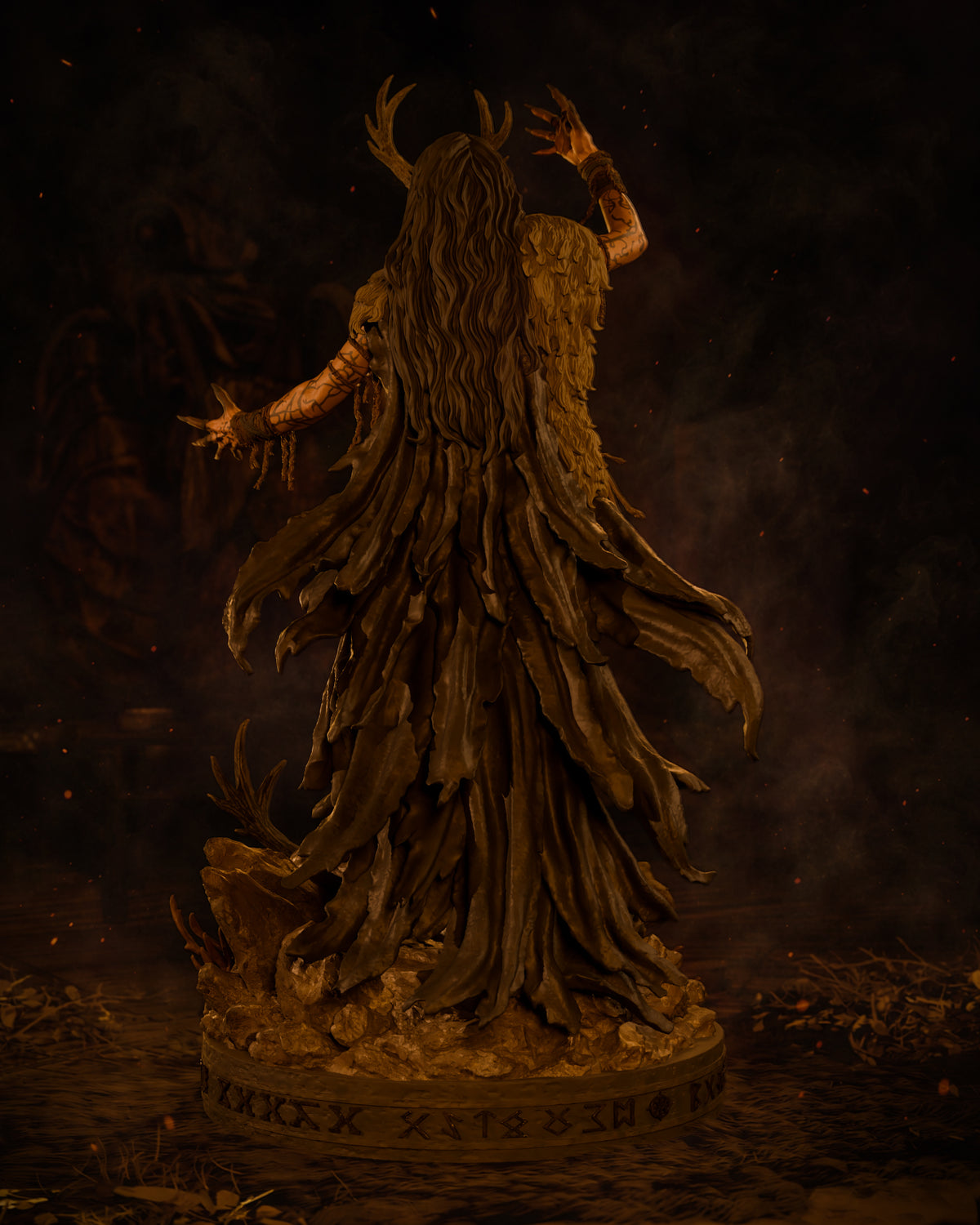 1:12 Norse Witch | 3D Print Resin Garage Kit Figure | CA 3D Studios