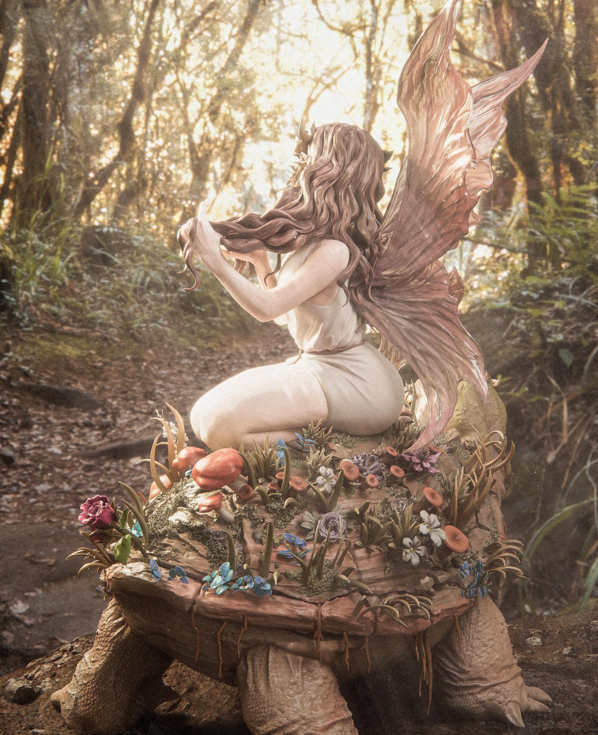 1:12 Fairy Blossom | Resin Garage Kit Original Character | CA 3D Studios