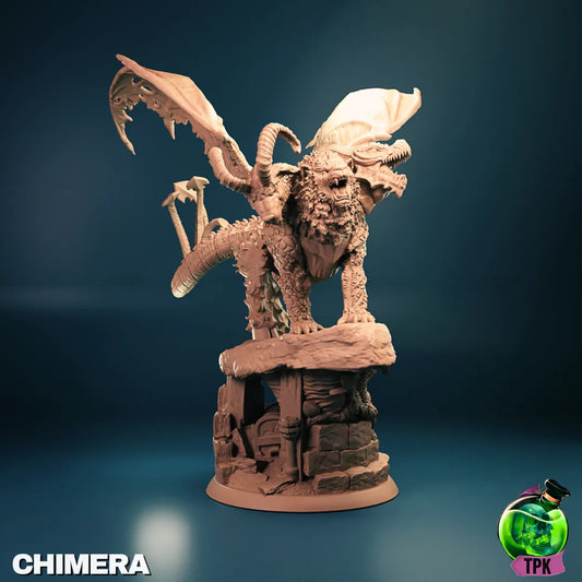 Chimera | Tabletop Gaming Mini | TPKLab - Tattles Told 3D