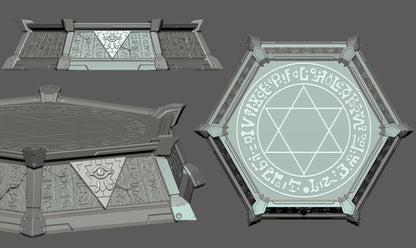 1:12 Master Card Duelist | 3D Printed Resin Garage Kit Figure | CA 3D Studios