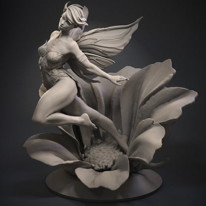 1:12 Feisty Fairy, Tinkerbell | 3D Printed Resin Garage Kit Figure | CA 3D Studios