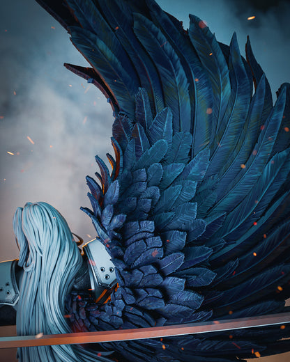 1:12 Fallen Winged Warrior | 3D Printed Resin Garage Kit Figure | CA 3D Studios