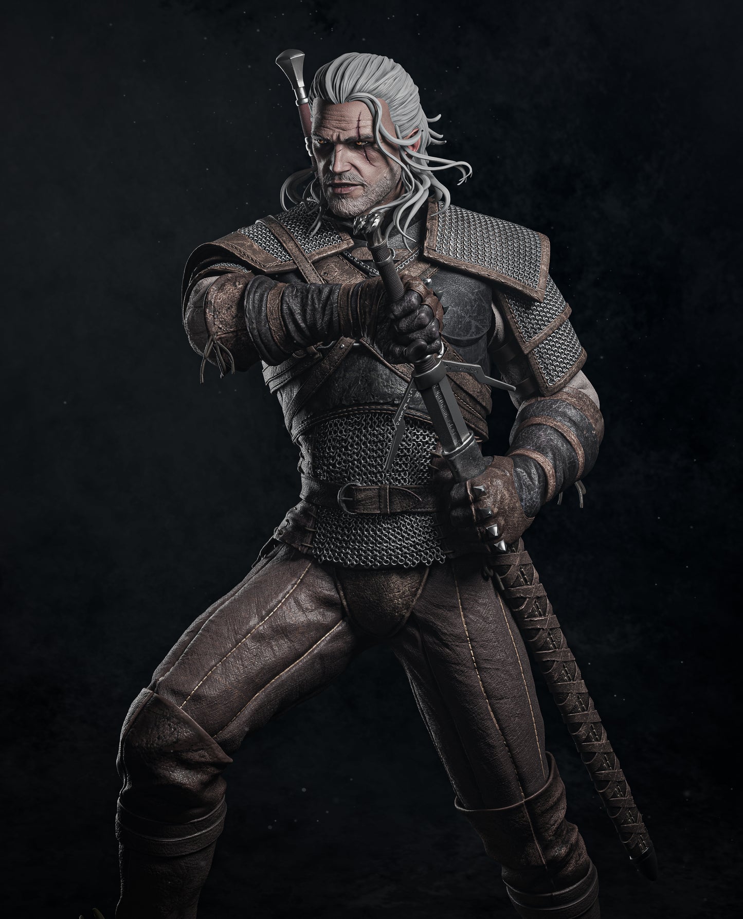 1:12 Veteran Monster Slayer | 3D Printed Resin Garage Kit Figure | CA 3D Studios