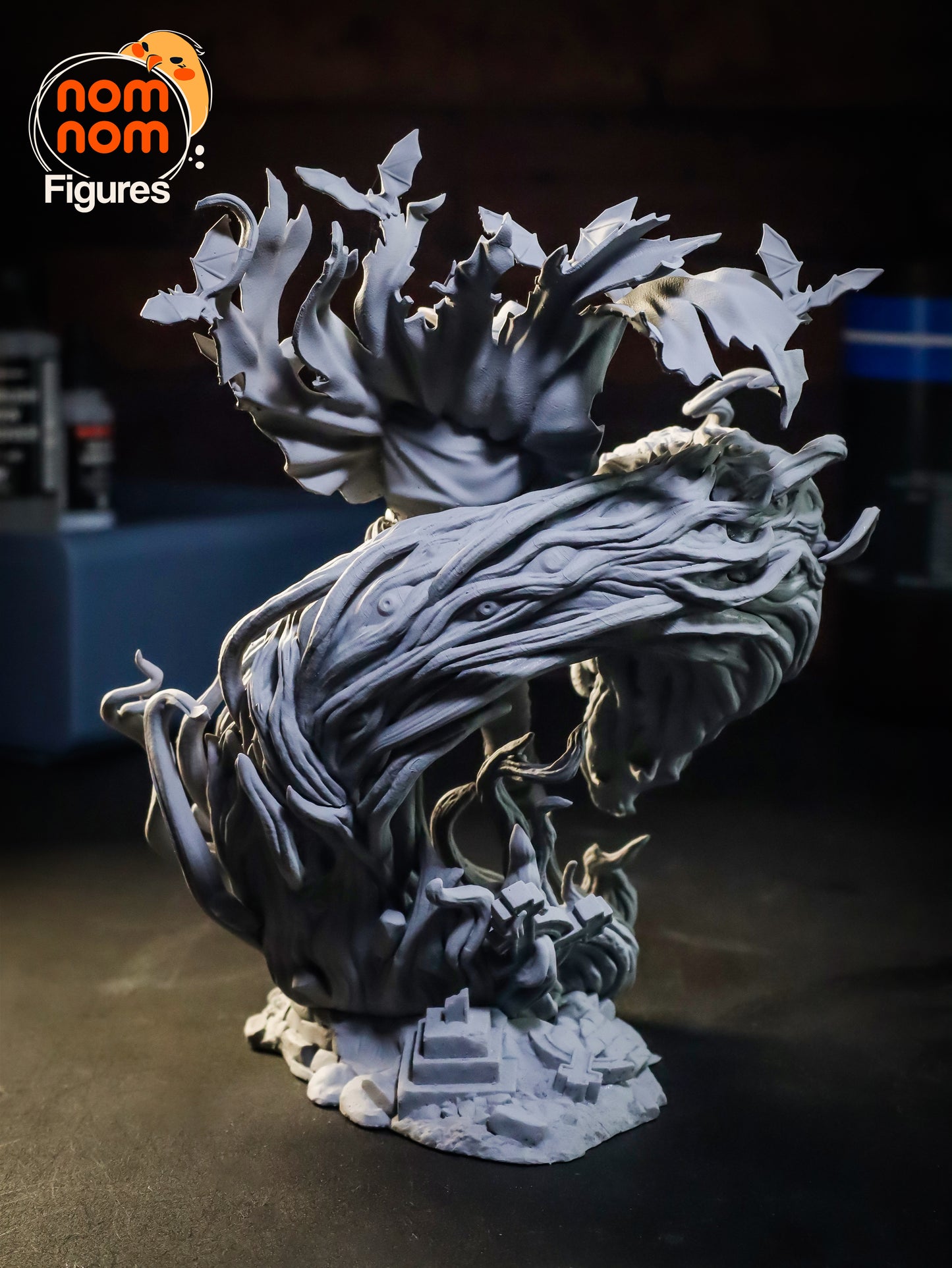 Legendary Vampire | Resin Garage Kit Sculpture Anime Statue | Nomnom Figures - Tattles Told 3D