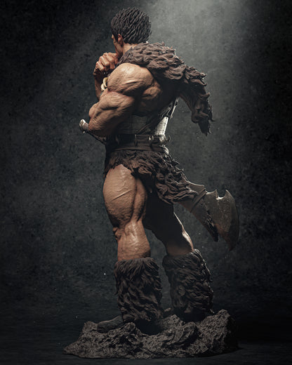 1:12 Brutal Demon Warrior | 3D Printed Resin Garage Kit Figure | CA 3D Studios