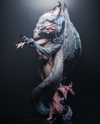 1:12 Dragon Lady | 3D Printed Resin Garage Kit Figure | CA 3D Studios