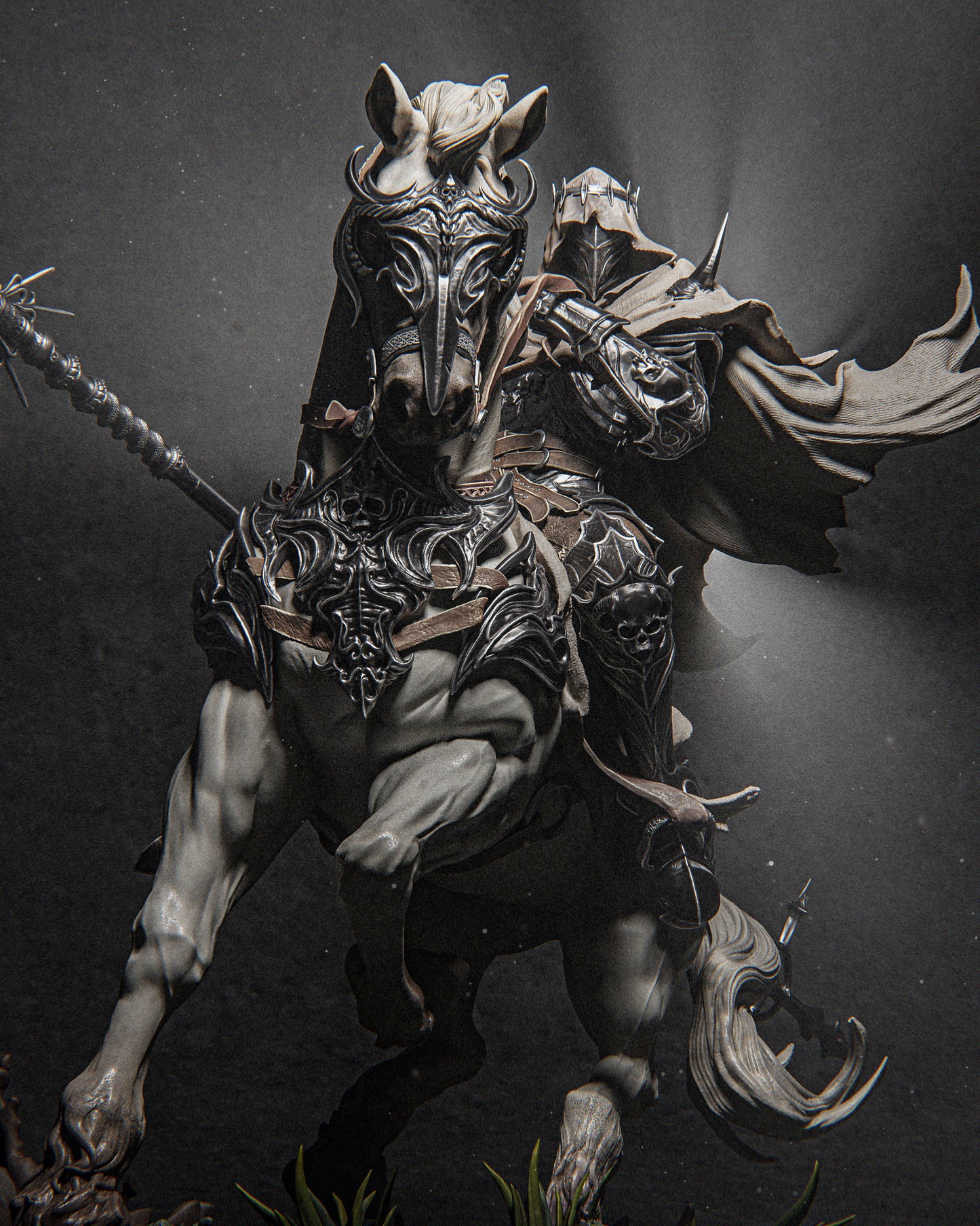 1:12 Knight Dareios | 3D Printed Resin Garage Kit Figure | CA 3D Studios