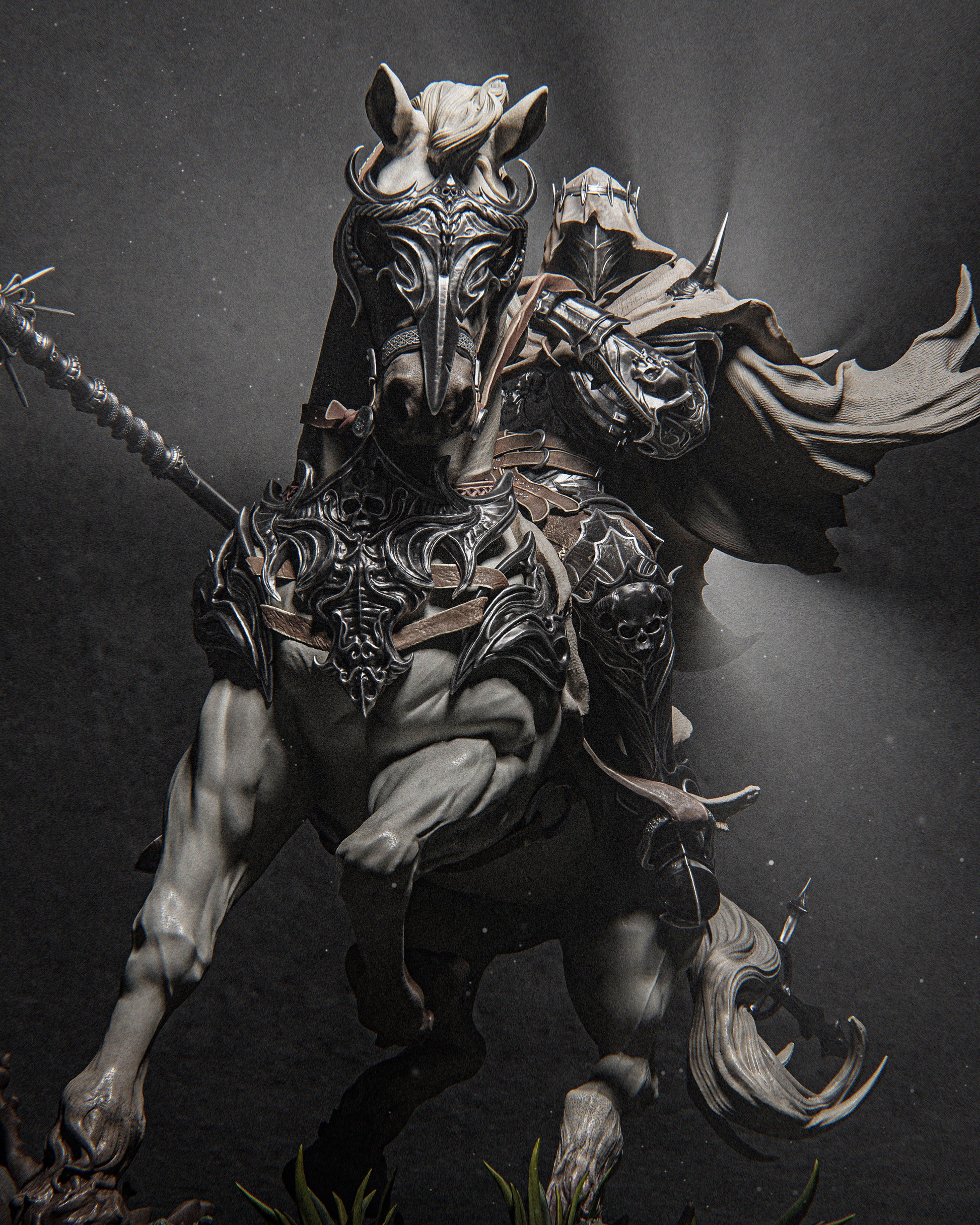 1:12 Knight Dareios | 3D Printed Resin Garage Kit Figure | CA 3D Studios