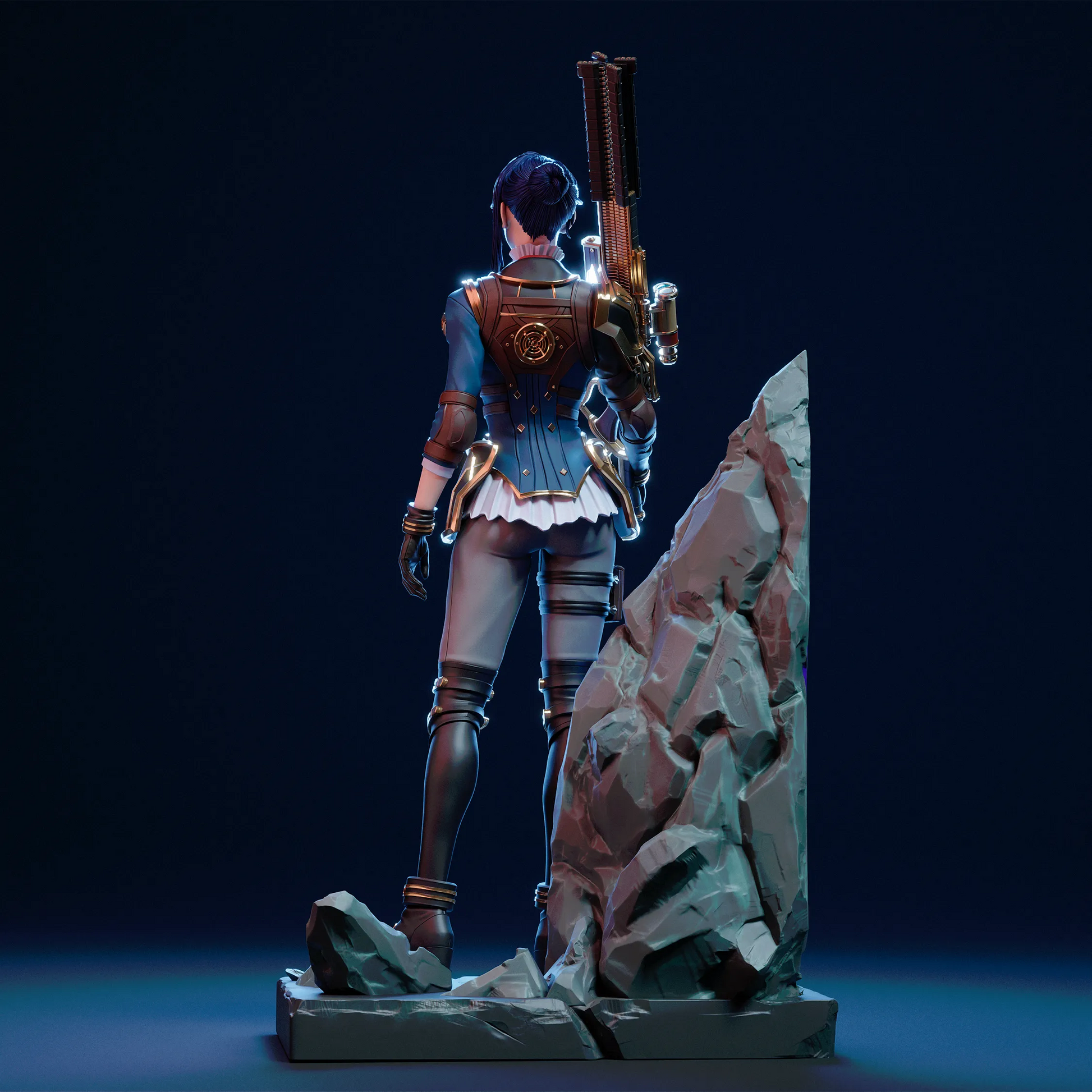 1:12 Hextech Marksman | Resin Garage Kit Figure Show Game Fan Art | CA 3D Studios