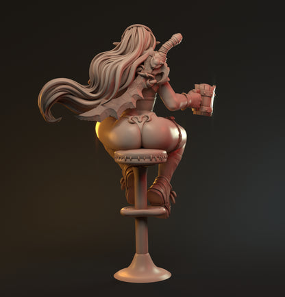 Cheerleader | D&D TTRPG Miniature | Hardwitch Games