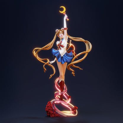 1:12 Lunar Sailor | 3D Printed Resin Garage Kit Figure | CA 3D Studios