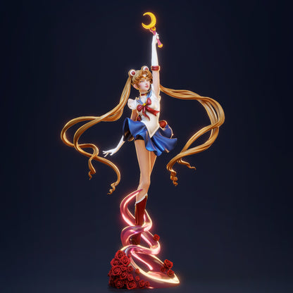 1:12 Lunar Sailor | 3D Printed Resin Garage Kit Figure | CA 3D Studios