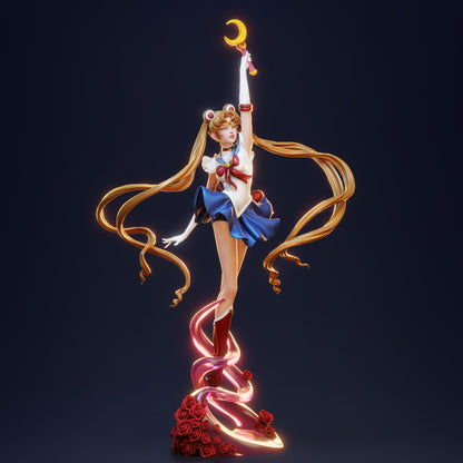 1:12 Lunar Sailor | 3D Printed Resin Garage Kit Figure | CA 3D Studios