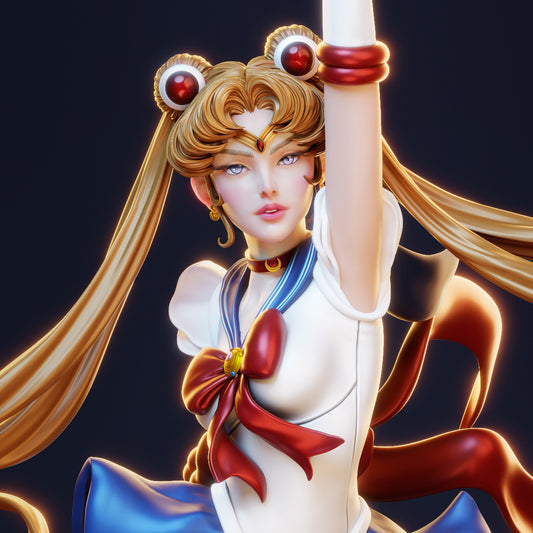 1:12 Lunar Sailor | 3D Printed Resin Garage Kit Figure | CA 3D Studios