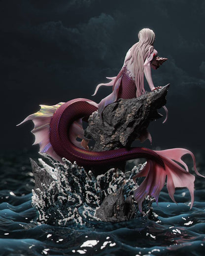 1:12 Mermaid | 3D Printed Resin Garage Kit Figure | CA 3D Studios