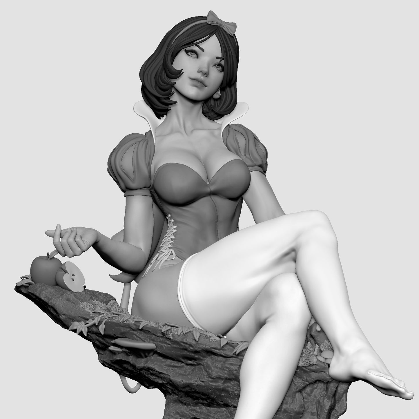1:12 The Fairest of All | 3D Printed Resin Garage Kit Figure | CA 3D Studios
