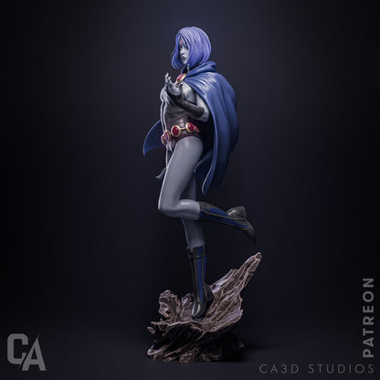 1:12 Shadow Sorceress | 3D Printed Resin Garage Kit Figure | CA 3D Studios