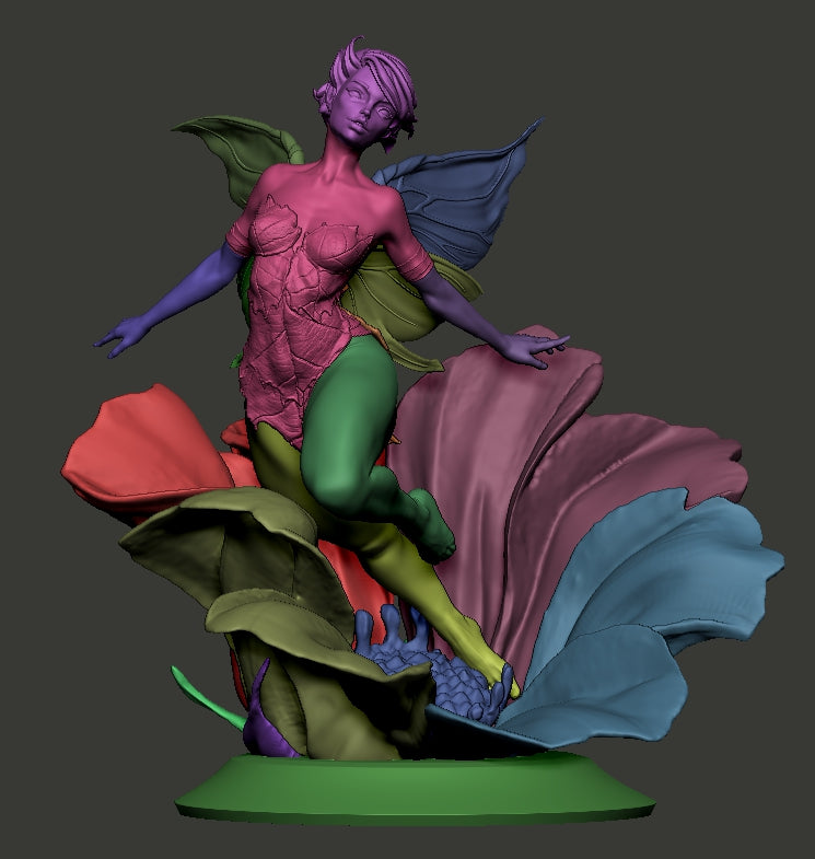 1:12 Feisty Fairy, Tinkerbell | 3D Printed Resin Garage Kit Figure | CA 3D Studios
