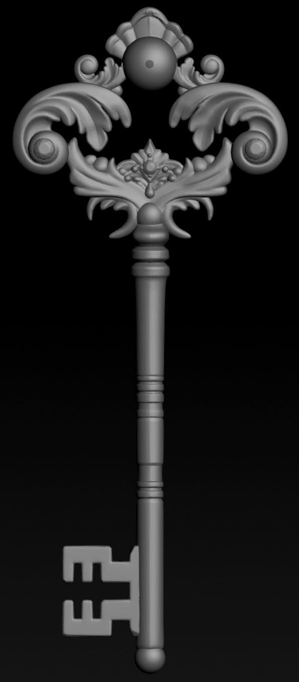 Wicked Hills Asylum Key Set, Props, Decoration | D&D TTRPG Miniature | Great Grimoire