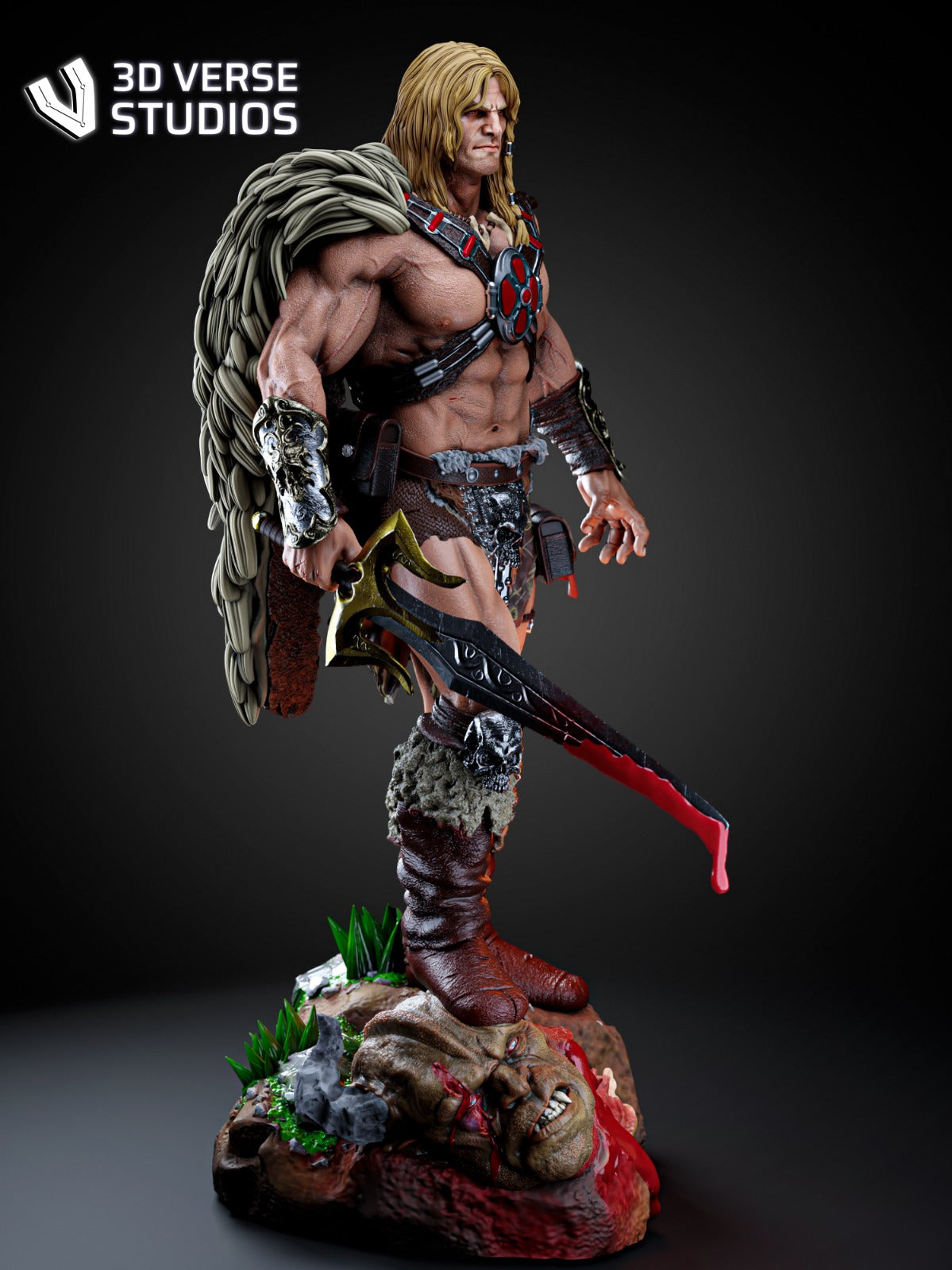 1:12 Universal Master | 3D Printed Resin Garage Kit Figure | CA 3D Studios